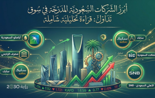 أبرز الشركات السعودية المدرجة في سوق تداول: قراءة تحليلية شاملة
