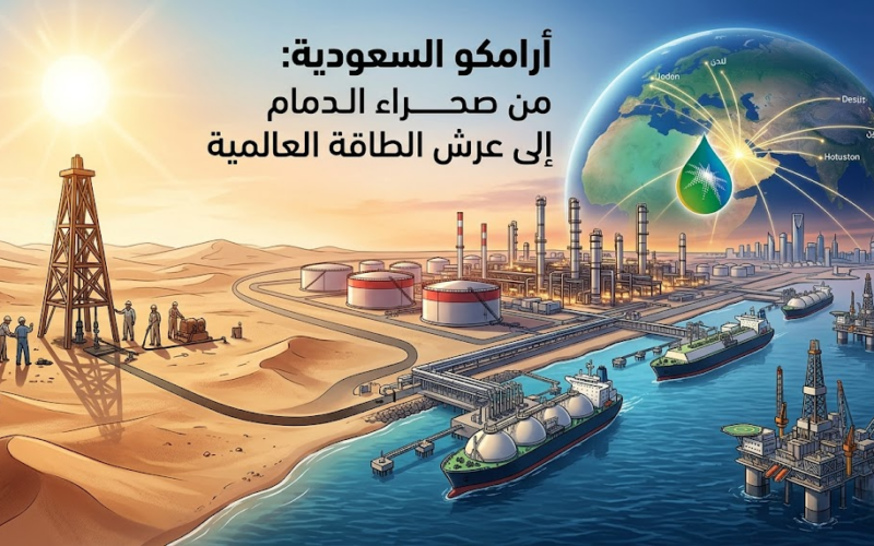أرامكو السعودية: من صحراء الدمام إلى عرش الطاقة العالمية