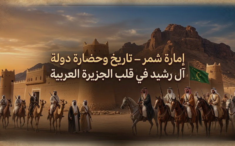 إمارة جبل شمر – تاريخ وحضارة دولة آل رشيد في قلب الجزيرة العربية