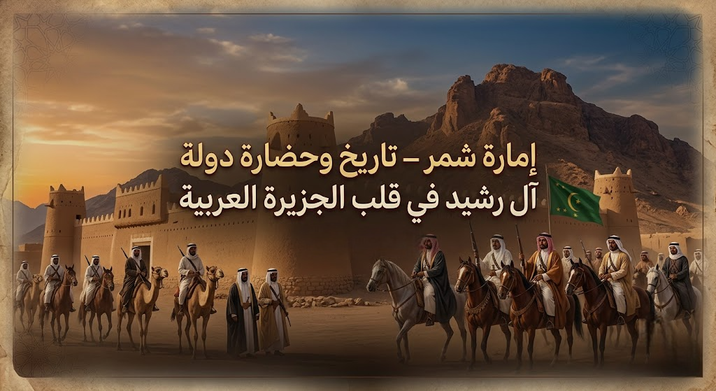 إمارة جبل شمر – تاريخ وحضارة دولة آل رشيد في قلب الجزيرة العربية