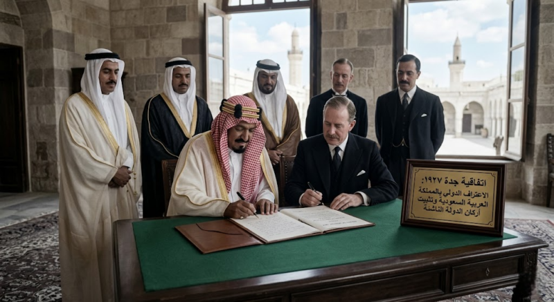 اتفاقية جدة 1927: الاعتراف الدولي بالمملكة العربية السعودية وتثبيت أركان الدولة الناشئة
