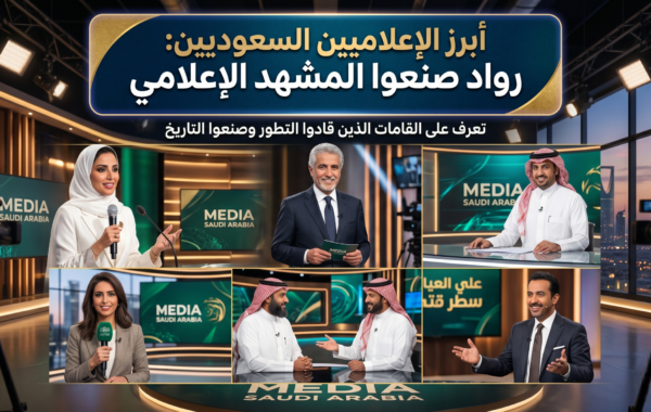 أبرز الإعلاميين السعوديين: رواد صنعوا المشهد الإعلامي