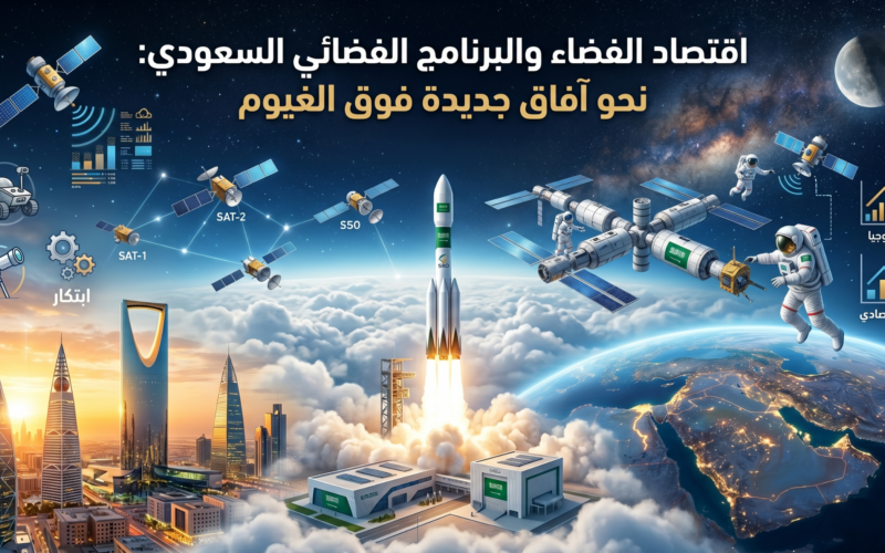 اقتصاد الفضاء والبرنامج الفضائي السعودي: نحو آفاق جديدة فوق الغيوم
