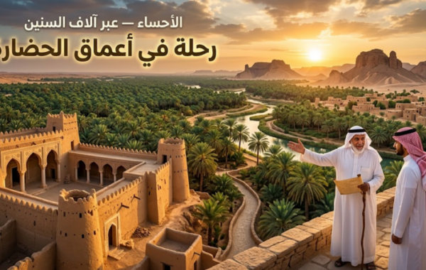 الأحساء — عبر آلاف السنين: رحلة في أعماق الحضارة