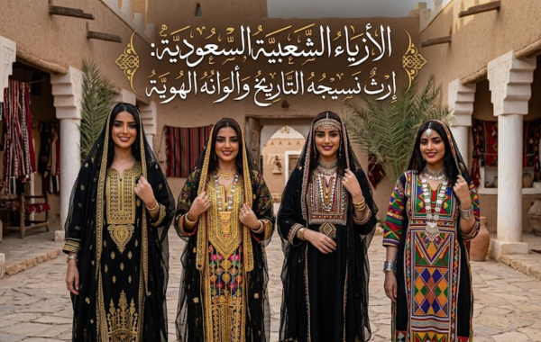الأزياء الشعبية السعودية: إرثٌ نسيجُه التاريخ وألوانُه الهوية