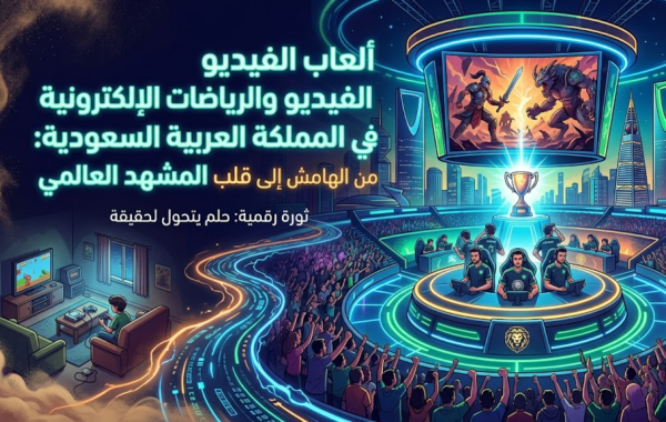 ألعاب الفيديو والرياضات الإلكترونية في المملكة العربية السعودية: من الهامش إلى قلب المشهد العالمي