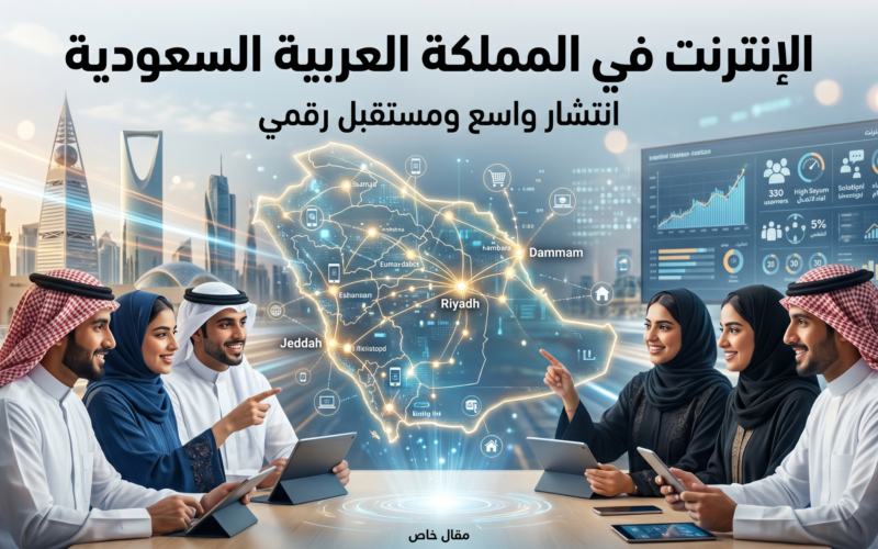 الإنترنت وانتشاره في المملكة العربية السعودية