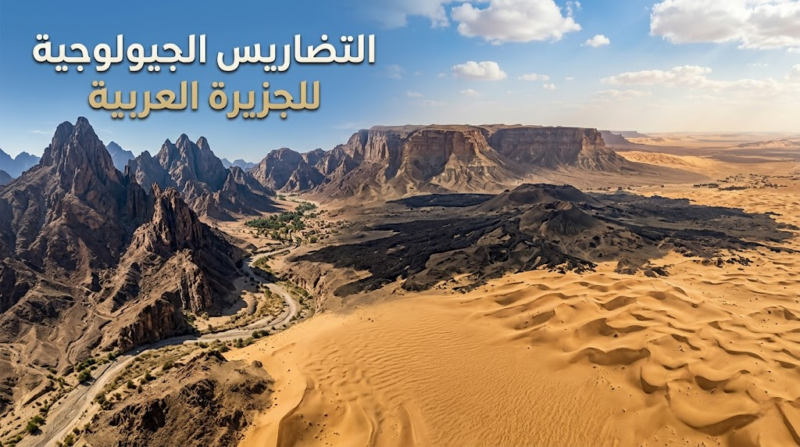 التضاريس الجيولوجية للجزيرة العربية