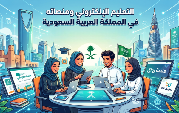 التعليم الإلكتروني ومنصاته في المملكة العربية السعودية