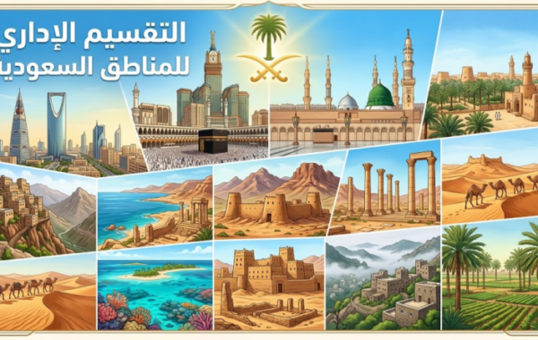 التقسيم الإداري للمناطق السعودية