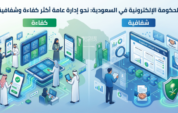 تطبيقات الحكومة الإلكترونية في السعودية : نحو إدارة عامة أكثر كفاءة وشفافية