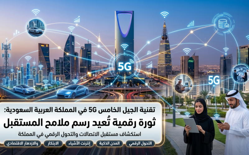 تقنية الجيل الخامس 5G في المملكة العربية السعودية: ثورة رقمية تُعيد رسم ملامح المستقبل