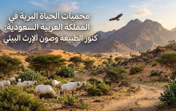 محميات الحياة البرية في المملكة العربية السعودية: كنوز الطبيعة وصون الإرث البيئي