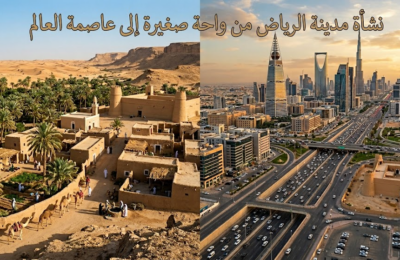 نشأة مدينة الرياض من واحة صغيرة إلى عاصمة العالم