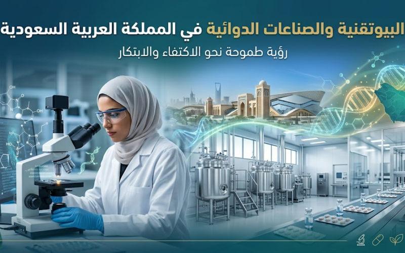البيوتقنية والصناعات الدوائية في المملكة العربية السعودية