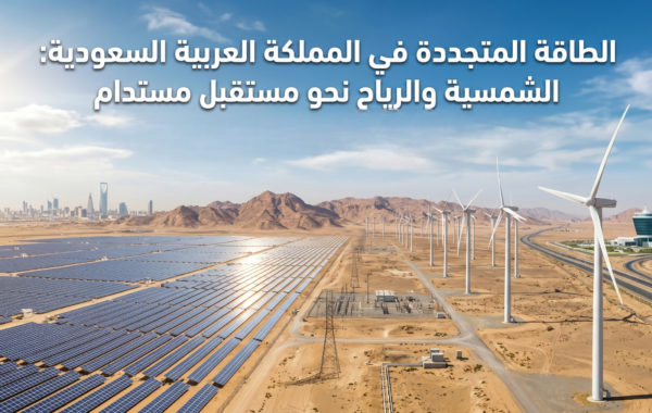 الطاقة المتجددة في المملكة العربية السعودية: الشمسية والرياح نحو مستقبل مستدام