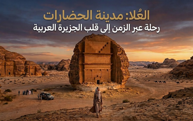 العُلا: مدينة الحضارات — رحلة عبر الزمن إلى قلب الجزيرة العربية