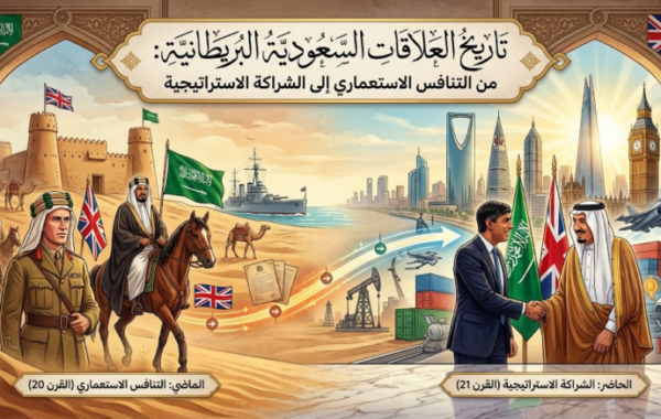 تاريخ العلاقات السعودية البريطانية: من التنافس الاستعماري إلى الشراكة الاستراتيجية
