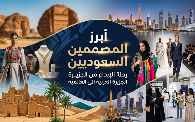 أبرز المصممين السعوديين: رحلة الإبداع من الجزيرة العربية إلى العالمية