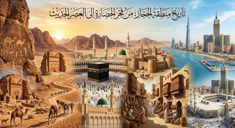تاريخ منطقة الحجاز: من فجر الحضارة إلى العصر الحديث