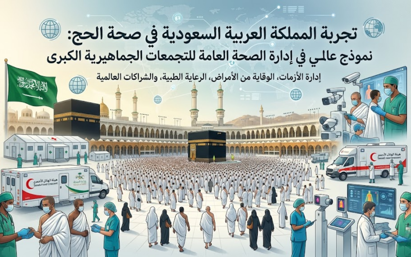 تجربة المملكة العربية السعودية في صحة الحج: نموذج عالمي في إدارة الصحة العامة للتجمعات الجماهيرية الكبرى