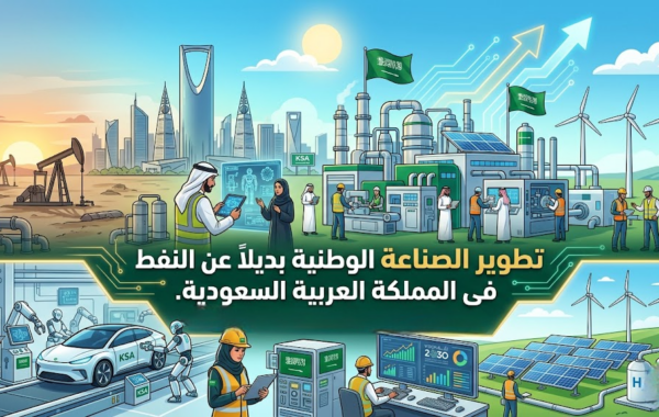 تطوير الصناعة الوطنية بديلاً عن النفط في المملكة العربية السعودية