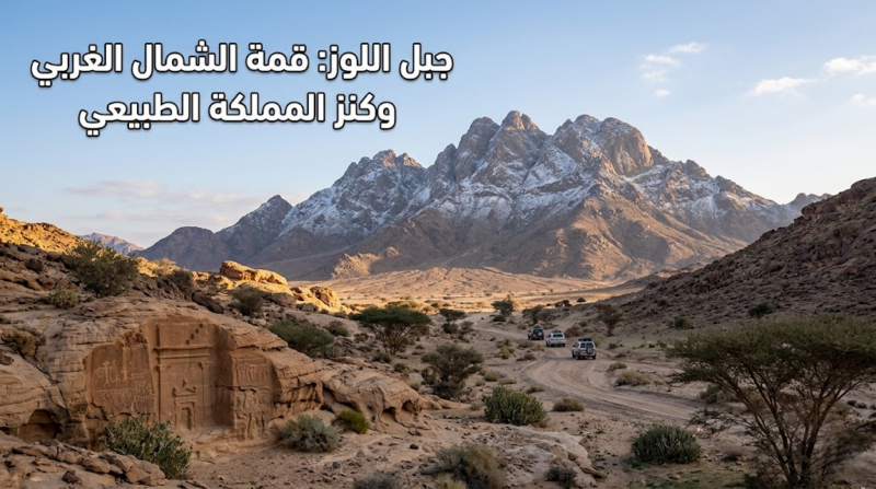 جبل اللوز في تبوك: قمة الشمال الغربي وكنز المملكة الطبيعي