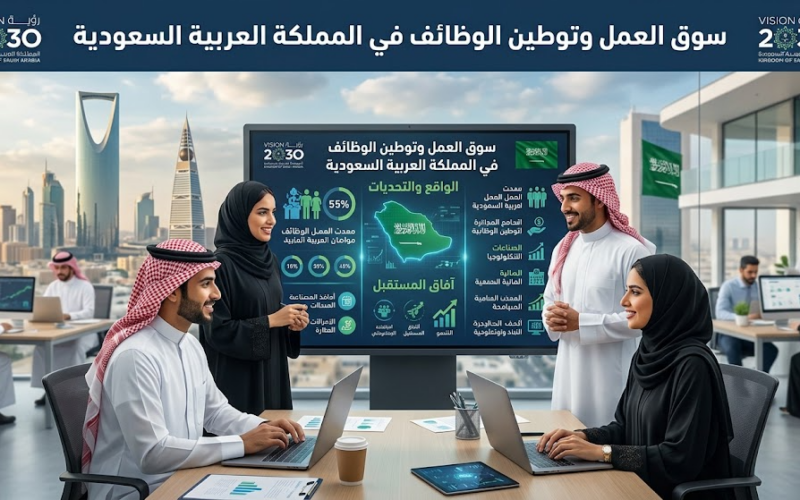 سوق العمل وتوطين الوظائف في المملكة العربية السعودية: الواقع والتحديات وآفاق المستقبل