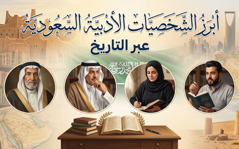 أبرز الشخصيات الأدبية السعودية عبر التاريخ