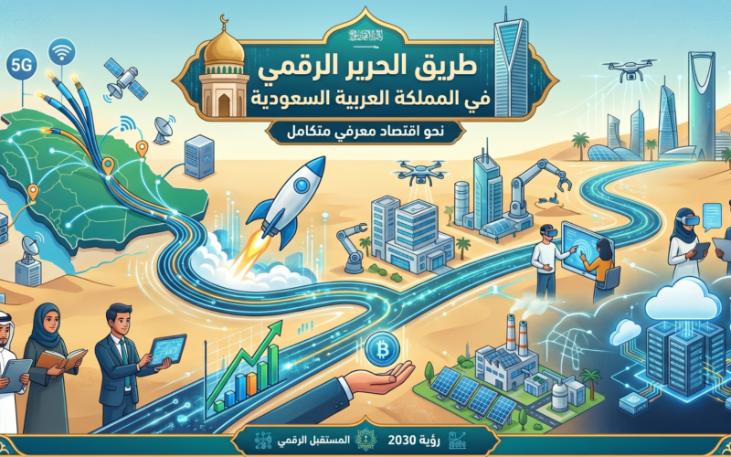 طريق الحرير الرقمي في المملكة العربية السعودية: نحو اقتصاد معرفي متكامل