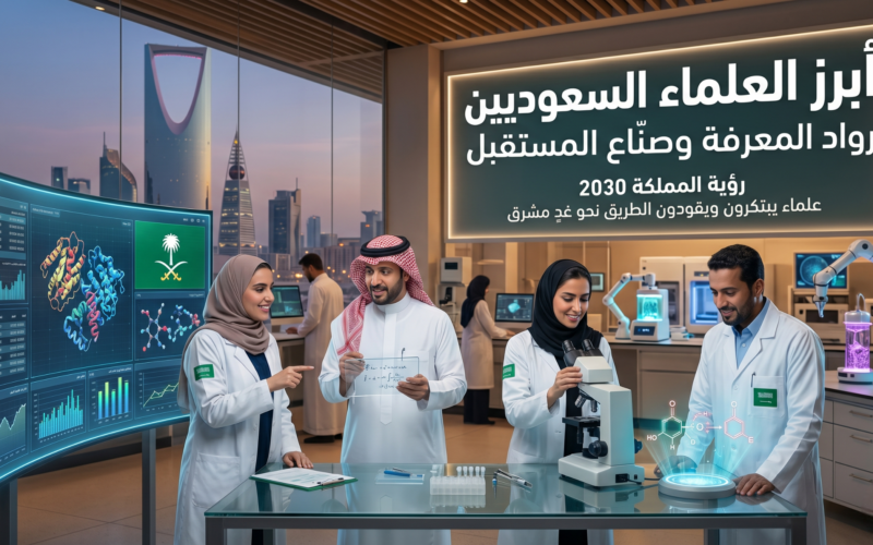 أبرز العلماء السعوديين: رواد المعرفة وصنّاع المستقبل