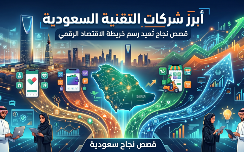 أبرز شركات التقنية السعودية: قصص نجاح تُعيد رسم خريطة الاقتصاد الرقمي