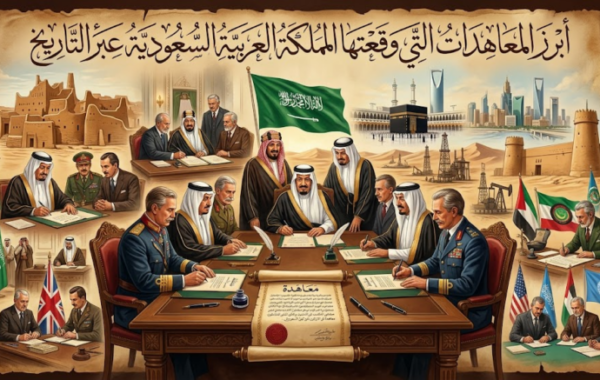 أبرز المعاهدات التي وقعتها المملكة العربية السعودية عبر التاريخ