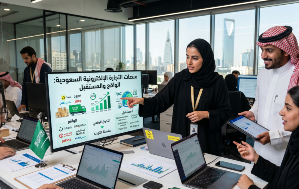 منصات التجارة الإلكترونية السعودية: الواقع والمستقبل