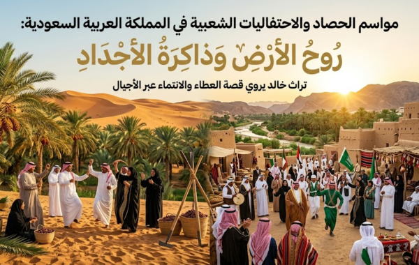 مواسم الحصاد والاحتفاليات الشعبية في المملكة العربية السعودية: روح الأرض وذاكرة الأجداد