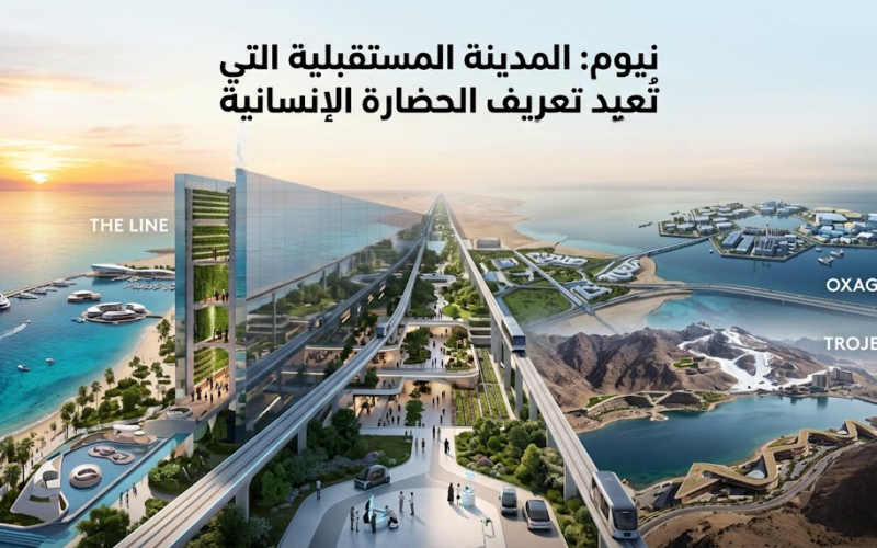 نيوم: المدينة المستقبلية التي تُعيد تعريف الحضارة الإنسانية