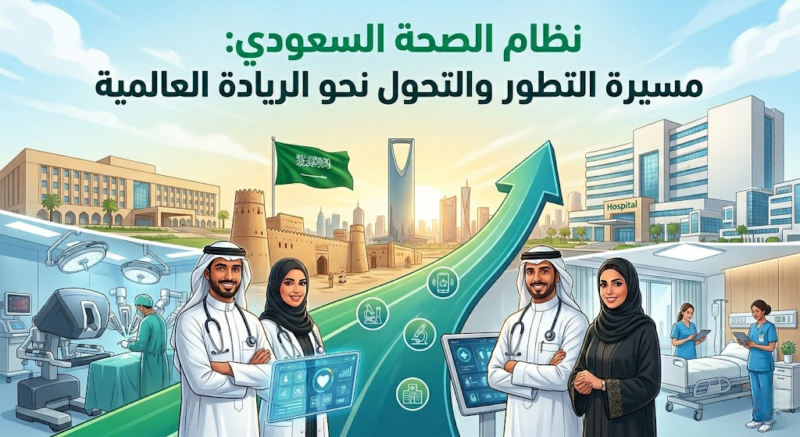 نظام الصحة السعودي: مسيرة التطور والتحول نحو الريادة العالمية
