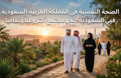 الصحة النفسية في المملكة العربية السعودية: نحو مجتمع أكثر وعياً وتعافياً