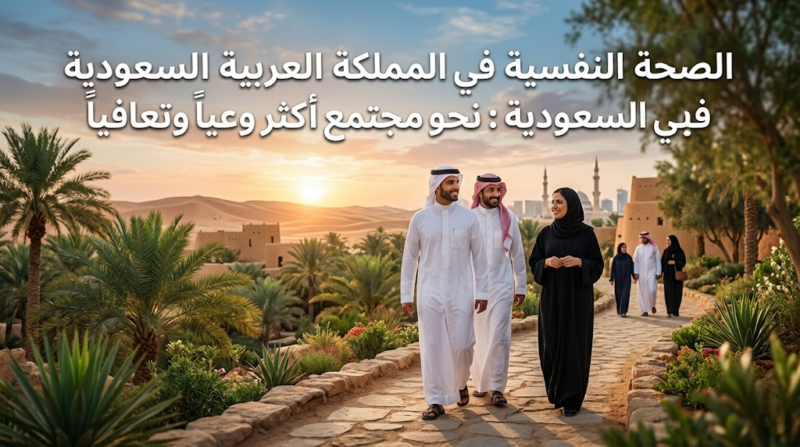 الصحة النفسية في المملكة العربية السعودية: نحو مجتمع أكثر وعياً وتعافياً
