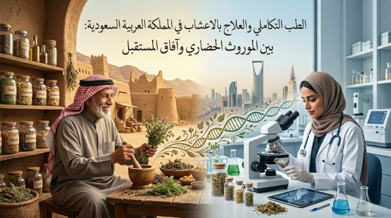 الطب التكاملي والعلاج بالأعشاب في المملكة العربية السعودية: بين الموروث الحضاري وآفاق المستقبل
