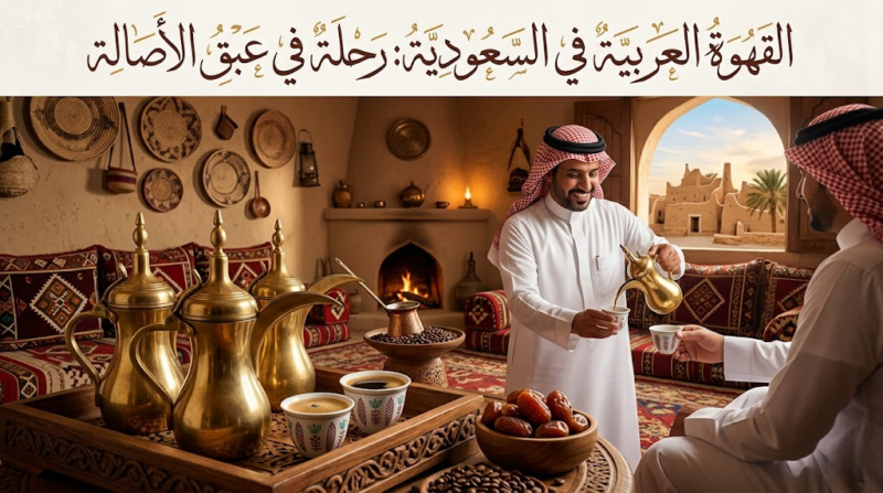 القهوة العربية في السعودية: رحلة في عبق الأصالة