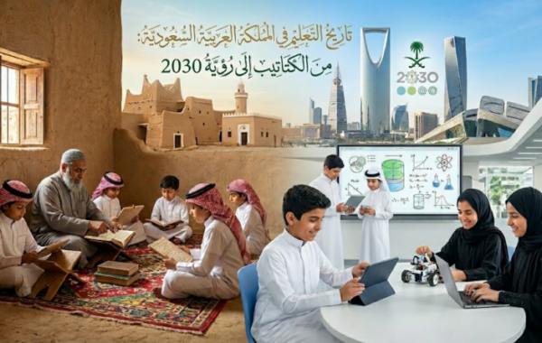 تاريخ التعليم في المملكة العربية السعودية: من الكتاتيب إلى رؤية 2030