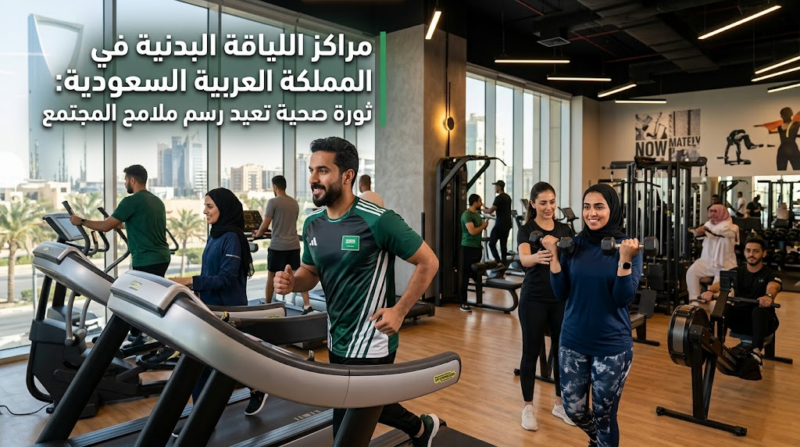 مراكز اللياقة البدنية في المملكة العربية السعودية: ثورة صحية تعيد رسم ملامح المجتمع