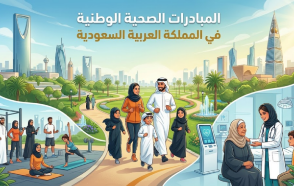 المبادرات الصحية الوطنية في المملكة العربية السعودية