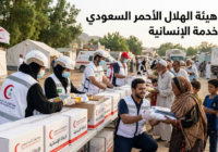 دور هيئة الهلال الأحمر السعودي في خدمة الإنسانية
