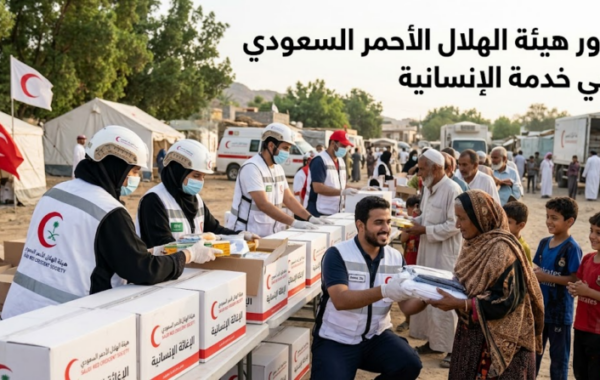 دور هيئة الهلال الأحمر السعودي في خدمة الإنسانية