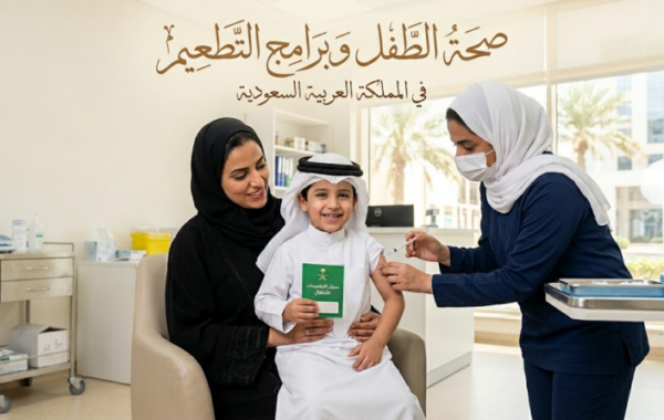 صحة الطفل وبرامج التطعيم في المملكة العربية السعودية