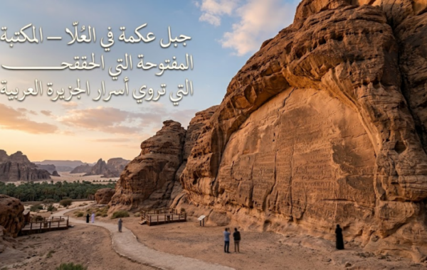 جبل عكمة في العُلا — المكتبة المفتوحة التي تروي أسرار الجزيرة العربية