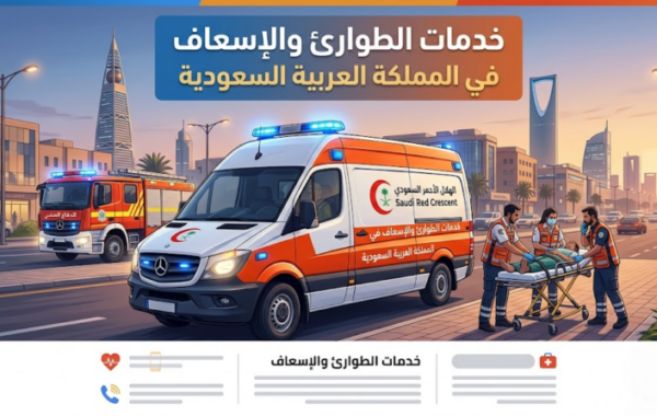 خدمات الطوارئ والإسعاف في المملكة العربية السعودية