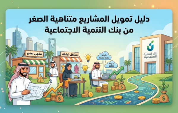 دليل تمويل المشاريع متناهية الصغر من بنك التنمية الاجتماعية السعودي